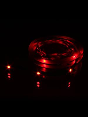Светодиодная лента IP20 RGB 18свд/м SMD5050 12V, с контроллером и блоком питания