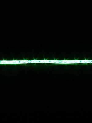 Светодиодная лента IP65 зеленый 60свд/метр SMD3528 12V изол