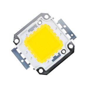 Светодиодная матрица 100Вт теплый белый