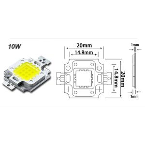Светодиодная матрица 10Вт холодный белый
