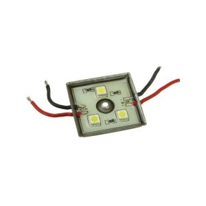 Светодиодный кластер 12V 3Светодиодный 0.5*0.5мм 3.5*3.5см, цвет белый