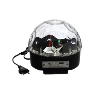Световое шоу Сигнал + МР3/USB сфера 220В Пульт B52 YB-7
