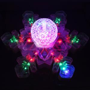 Световое шоу Снежинка+ МР3/USB сфера, 220В