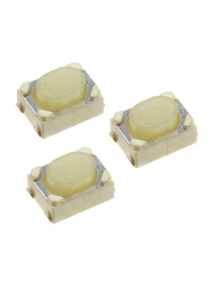 Тактовая кнопка 3,3*4.5 h2,5мм 4pin SMD (упаковка 3шт)
