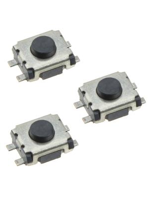 Тактовая кнопка 3*3.5 h2mm 4pin SMD (упаковка 3шт)