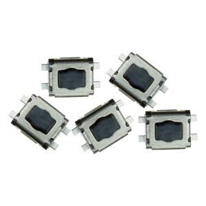 Тактовая кнопка 3*4 h1,8мм 5шт 4pin SMD