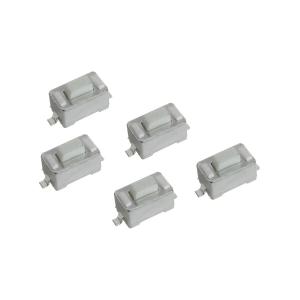 Тактовая кнопка 3*6 h4,5мм 5шт 2pin белая