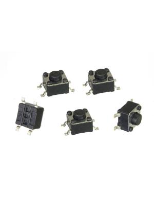 Тактовая кнопка 4.5*4.5 h3.8мм 5шт 4pin SMD