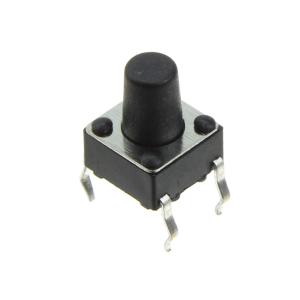Тактовая кнопка 6*6 h8mm 4pin шток 4mm 3 штуки