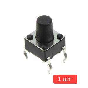 Тактовая кнопка 6*6 h8mm 4pin шток 4mm 