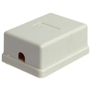 Телефонная розетка евро, 1 гнездо, бежевая