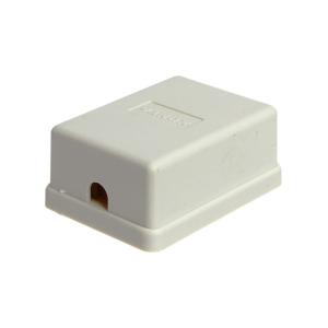 Телефонная розетка евро, 1 гнездо, бежевая