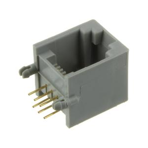 Телефонный разъем RJ12(G) (6P6C гнездо стоячее)