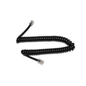 Телефонный шнур витой 2м ЧЕРНЫЙ