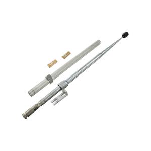 Телескопическая антенна d9 L210-1000мм, 7 колен, в защитном кожухе