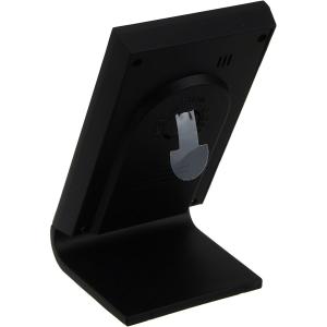 Термометр-гигрометр, часы Perfeo "Angle" PF-S2092 black