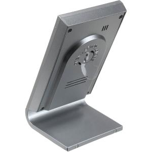 Термометр-гигрометр, часы Perfeo "Angle" PF-S2092 silver