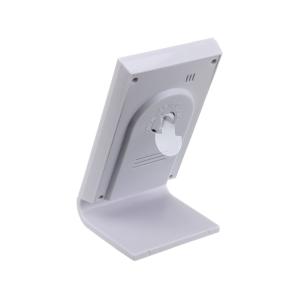 Термометр-гигрометр, часы Perfeo "Angle" PF-S2092 white