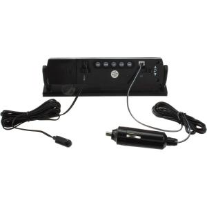 Термометр с часами VST-7013V 1 синий дисплей, авто прикуриватель 2AG13 подсветка