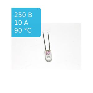 Термопредохранитель 90°С 10A Керамика