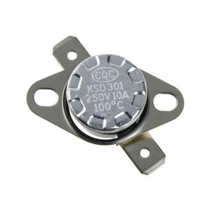 Термостат биметаллический 100С KSD301 10A термореле