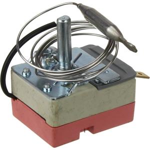 Термостат регулируемый 0-300* 220V 16A, с ручкой и выключателем