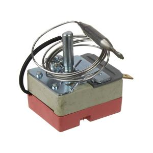 Термостат регулируемый 50-300* 220V 16A, с ручкой и выключателем