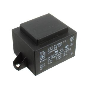 Трансформатор 2x7.5В 2x400мА 6VA HAHN BV EI 422 1221