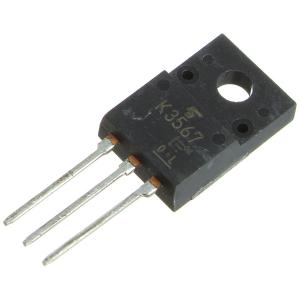 Транзистор 2SK3567 TO-220FP Toshiba (N-канал 600В 3.5А 35Вт замена: TK4A60DA)