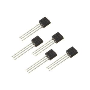 Транзистор BC547C TO-92 (упаковка 5шт) NPN 50В 0.1А 0.5Вт