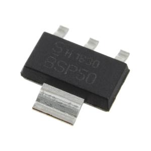 Транзистор BSP50 SOT223 Infineon (NPN Darlington 45В 1А 1.5Вт)