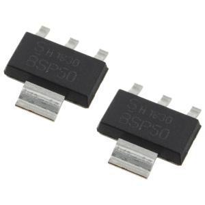 Транзистор BSP50 SOT223 Infineon (упаковка 2шт) NPN Darlington 45В 1А