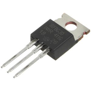 Транзистор IRFBG30 TO-220 IR (упаковка 5шт) N-канал 1000В 3.1А 125Вт