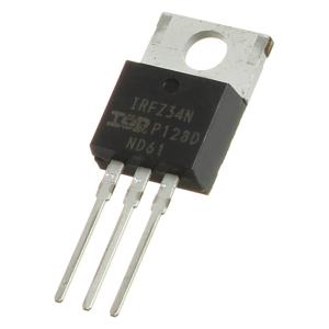 Транзистор IRFZ34N TO-220AB Infineon (N-канал 55В 29А)