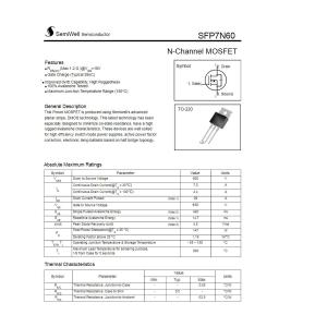 Транзистор SFP7N60