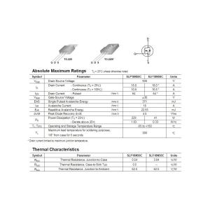 Транзистор SLF18N50C TO-220F
