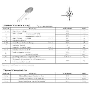 Транзистор SLW24N50C