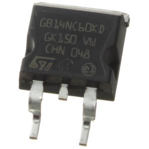 Транзистор STGB14NC60KDT4 D2PAK STM (IGBT N канал 600В 14А 80Вт с диодом)[copy 58995]