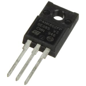 Транзистор STP4NK60ZFP TO-220F STM (N-канал 600В 4А)