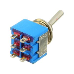 Тумблер 12Х12 ON-ON Jie MTS-202-A1 3А 250В 2 группы 2 положения