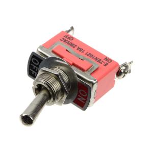 Тумблер 14*30 250В/15А 2 контакта 2 положения