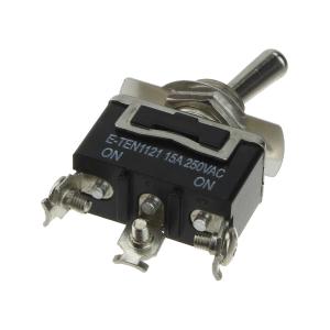 Тумблер 14*30 250В/15А, 3 контакта 2 положения 