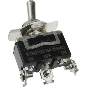 Тумблер 14*30 250В 15А 3 контакта, 3 положения