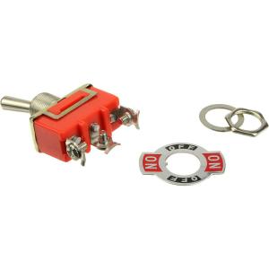 Тумблер 14*30 250В/15А 3 контакта 3 положения