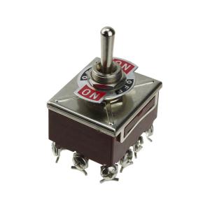 Тумблер 33*37 250В 15А 12 контактов, 3 положения 
