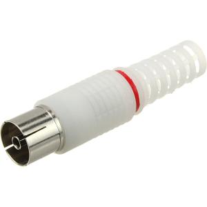 ТВ гнездо белый на провод REXANT 05-2043-2