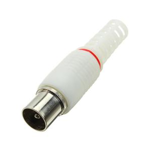 ТВ штекер Белый