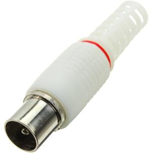 ТВ штекер Белый