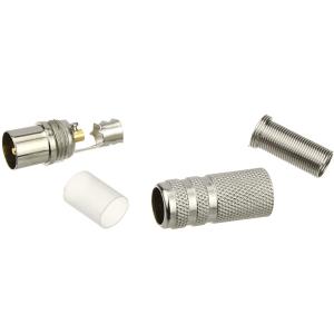 ТВ штекер МЕТАЛ 05-2011-4