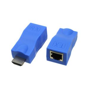 Удлинитель HDMI по витой паре RJ45(8P8C) до 30м, Cat5e/6, Full HD HE30